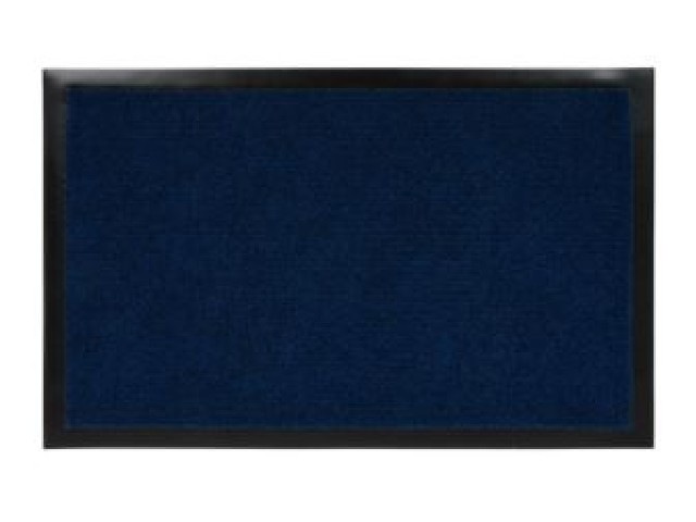 Коврик влаговпитывающий ребристый TRIP 50*80 см VORTEX синий 24322